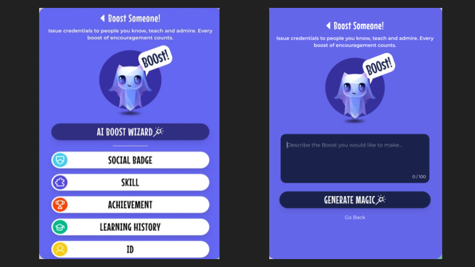 AI Boost Wizard Interface